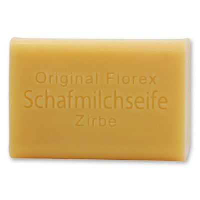 Schafmilchseife eckig 100g, Zirbe 