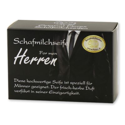 Schafmilchseife eckig 100g in Schachtel, Herren 