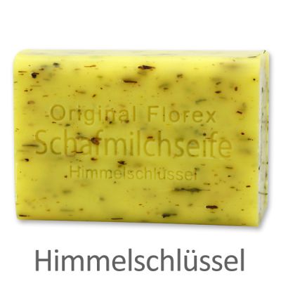 Sheepmilk soap square 100g, Cowslip with herbs 