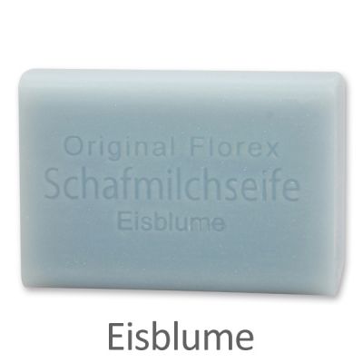 Schafmilchseife eckig 100g, Eisblume 