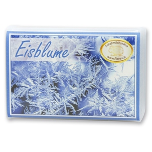 Schafmilchseife eckig 100g modern, Eisblume 