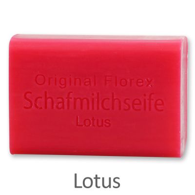 Sheep milk soap square 100g, Lotus 