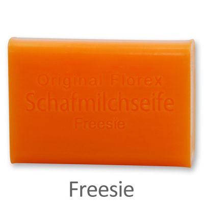 Sheep milk soap square 100g, Freesia 