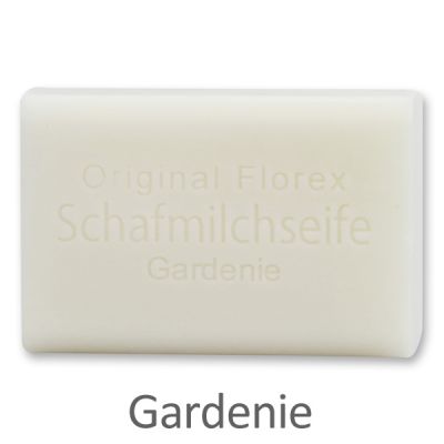 Schafmilchseife eckig 100g, Gardenie 