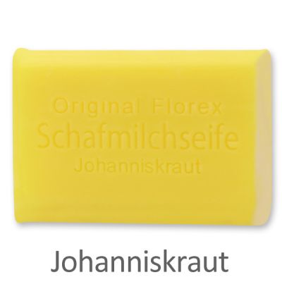 Schafmilchseife eckig 100g, Johanniskraut 