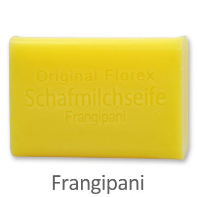 Sheep milk soap square 100g, Frangipani 