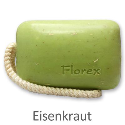 Schafmilchseife Kordelseife eckig 150g, Eisenkraut 