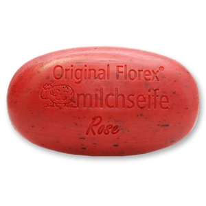 Schafmilchseife Handsome 150g, Rose mit Blüten 