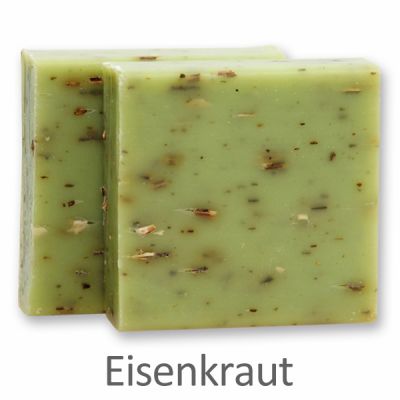 Schafmilchseife Gästeseife quadrat 35g, Eisenkraut 