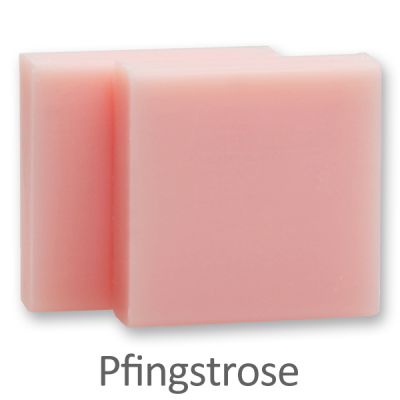 Sheep milk guest soap square 35g, Peony 