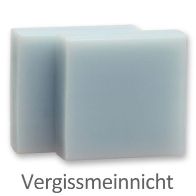 Sheep milk guest soap square 35g, Forget-me-not 