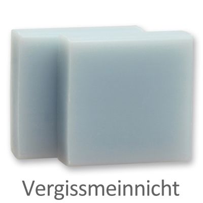 Schafmilchseife Gästeseife quadrat 35g, Vergissmeinnicht 