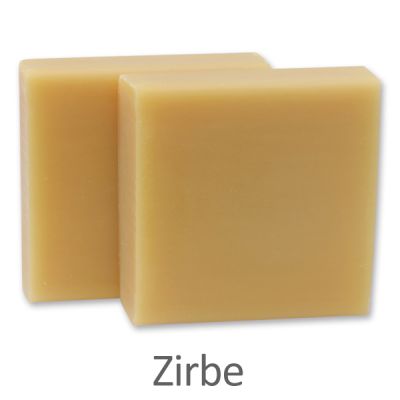 Sheep milk guest soap square 35g, Swiss pine 