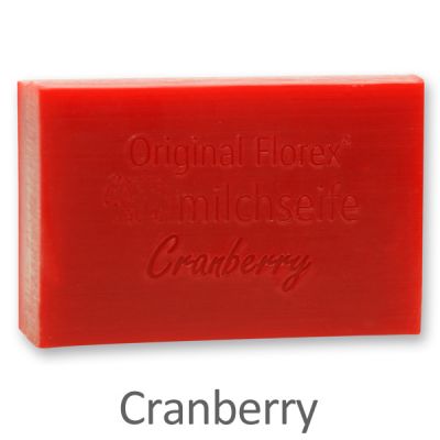 Schafmilchseife eckig 150g, Cranberry 