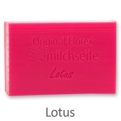 Sheep milk soap square 150g, Lotus 