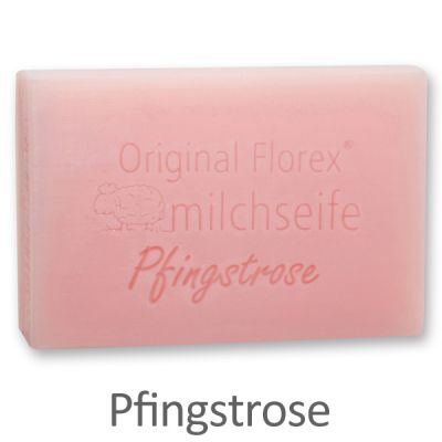 Sheep milk soap square 150g, Peony 