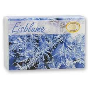 Schafmilchseife eckig 150g modern, Eisblume 