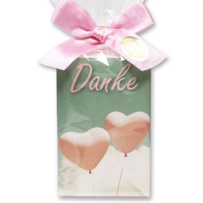 Sheep milk soap 150g in a cellophane bag "Danke", Jasmine 