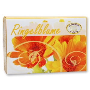 Schafmilchseife eckig 150g modern, Ringelblume 