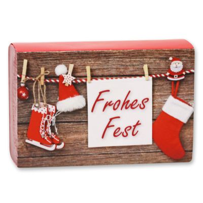 Sheep milk soap 150g "Frohes Fest, Cranberry 