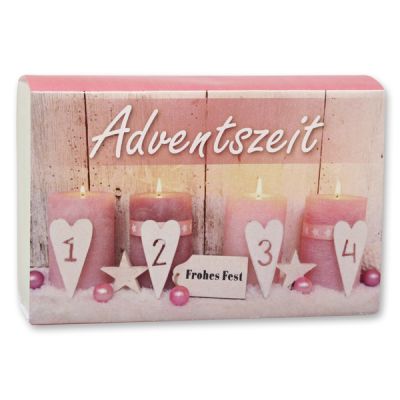 Schafmilchseife eckig 150g "Adventszeit", Classic 