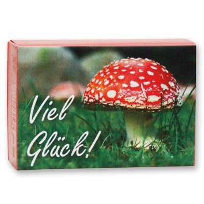 Sheep milk soap 150g "Viel Glück", Pomegranate 