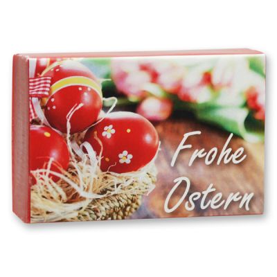 Sheep milk soap 150g "Frohe Ostern", Pomegranate 