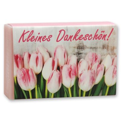 Schafmilchseife eckig 150g Magnolie, "Kleines Dankeschön" 