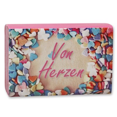 Sheep milk soap 150g "Von Herzen", Lotus 