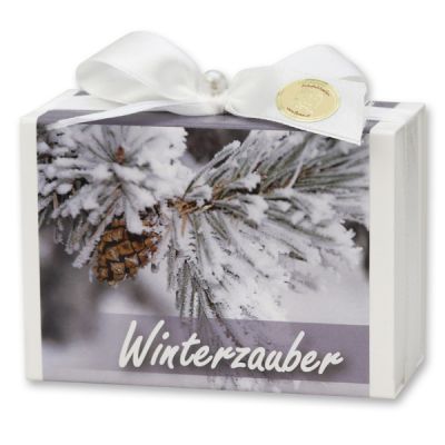 Sheep milk soap 150g in a box "Winterzauber", Classic 