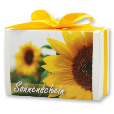 Sheep milk soap 150g in a box "Sonnenstrahlen", Honey 