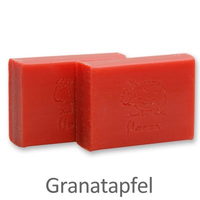 Sheep milk soap "Wiener Gästeseife" 25g, Pomegranate 