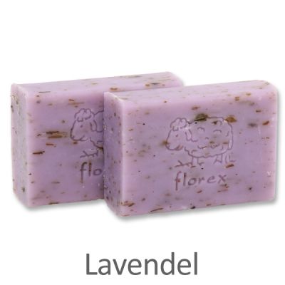 Sheep milk soap "Wiener Gästeseife" 25g, Lavender 