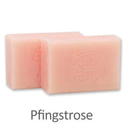 Sheep milk soap "Wiener Gästeseife" 25g, Peony 