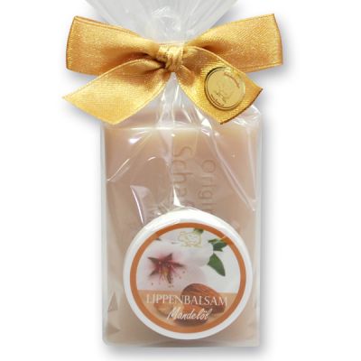 Care set 2 pieces in a cellophane bag, Almond oil 