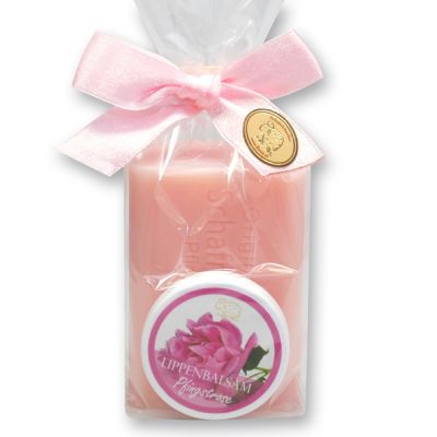 Care set 2 pieces in a cellophane bag, Peony 