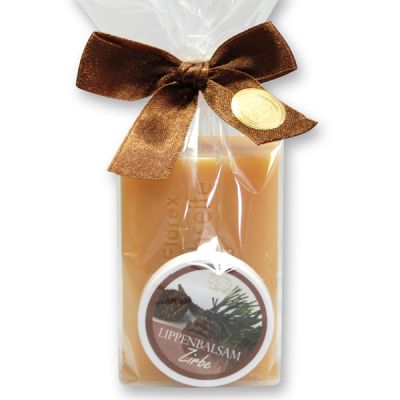 Care set 2 pieces in a cellophane bag, Swiss pine 