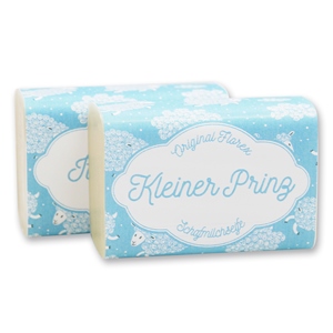 Sheep milk soap without palm oil 100g decorated with a sheep ribbon, Baby soap 