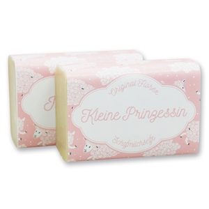 Sheep milk soap 100g without palm oil, decorated with a sheep ribbon, Baby soap 