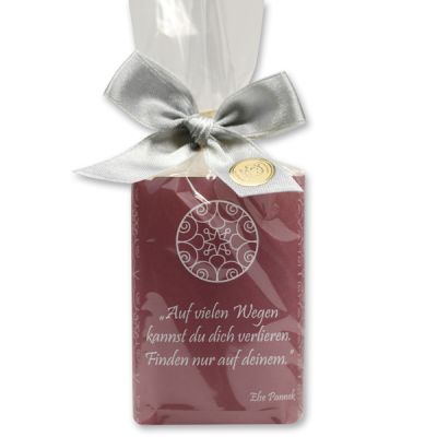 Sheep milk soap 100g "Motive Balthasar" in a cellophane bag, Incense 