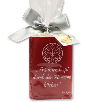 Sheep milk soap 100g "Motive Rafael" in a cellophane bag, Incense 