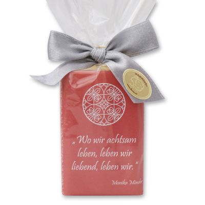 Sheep milk soap 100g "Motive Reinigung" in a cellophane bag, Incense 