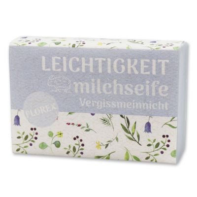 Sheep milk soap 150g "Leichtigkeit", Forget-me-not 