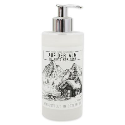 Liquid sheep milk soap 400ml "Auf der Alm", Christmas rose white 