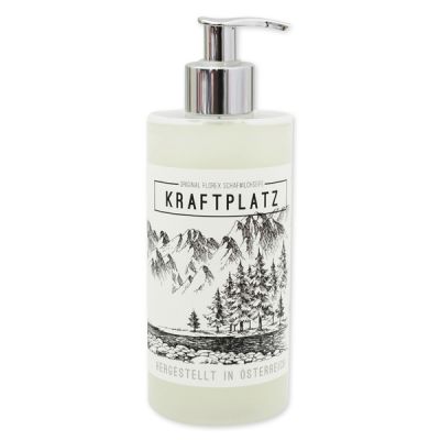 Liquid sheep milk soap 400ml "Kraftplatz", Edelweiss 