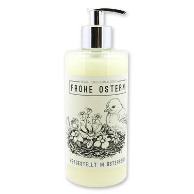 Flüssigseife mit biologischer Schafmilch 400ml "Frohe Ostern", Classic 