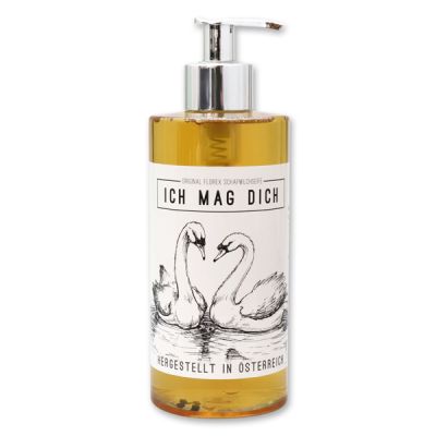 Liquid sheep milk soap 400ml "Ich mag dich", Almond 