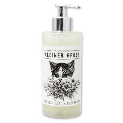 Liquid sheep milk soap 400ml "Kleiner Gruß", Classic 