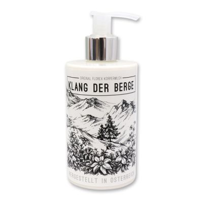 Bodymilk mit biologischer Schafmilch 250ml im Spender "Klang der Berge", Edelweiß 