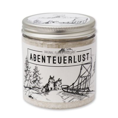 Bath salt 300g in a container "Abenteuerlust", Edelweiss 